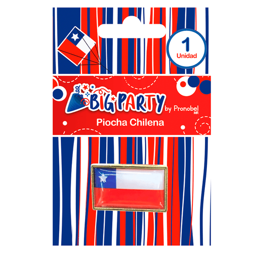 Pin Metalico Chile Big Party