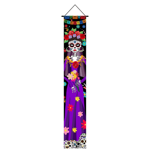Deco Puerta Catrina 30 X 180 Cm Big Party