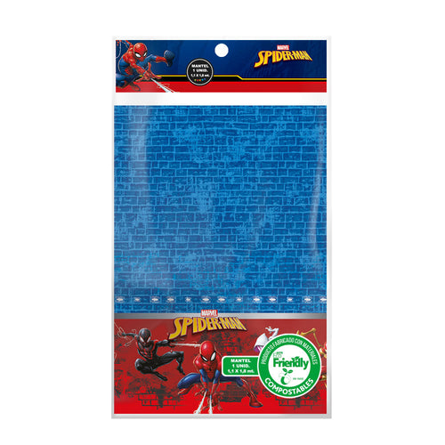 Mantel Compostable 1 Unidad Spiderman