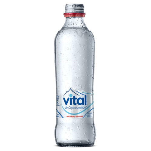 Agua Sin Gas Botella Vidrio 330 Ml