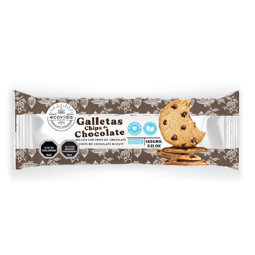 Galleta Sin Azúcar Con Chips Chocolate 145 Gr