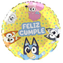 Set 3 Globos Foil Bluey
