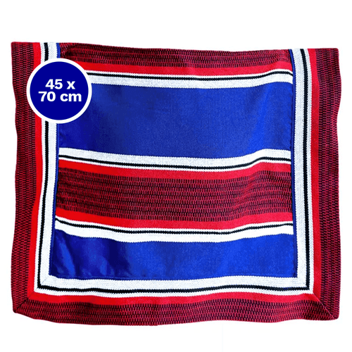 Manta Azul/Rojo 45 x 70 Cm 1 Unidad Fiestamania