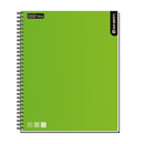 Cuaderno Universitario One Color Verde Matemática 7Mm 100 Hojas
