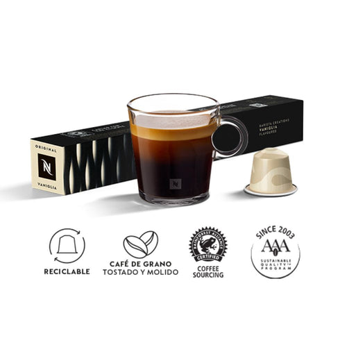 Cápsula Espresso Original Barista Creations Vaniglia 10 Un