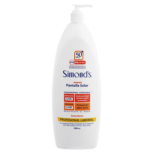 Pantalla Solar F-50+ Frasco 1 Lt