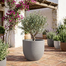 Macetero Laos De Plastico 49X44.5 Cm Gris
