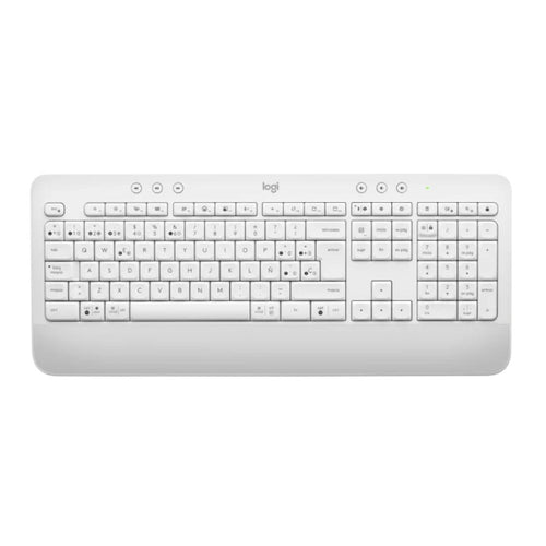 Teclado Inalámbrico Bluetooth Usb K650 Blanco
