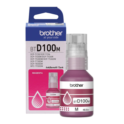 Botella De Tinta Btd100M Magenta