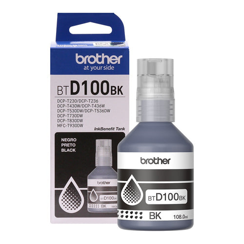 Botella De Tinta Btd100Bk Negro