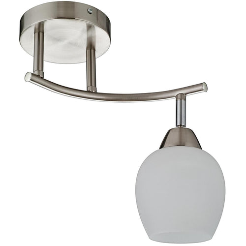 Lampara Techo New Bilbao Aluminio Gris