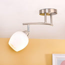 Lampara Techo New Bilbao Aluminio Gris