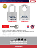 Candado Serie 96CS 60mm Multipunto Alta Seguridad