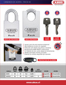 Candado Serie Rock 83CS 55mm Multipunto Alta Seguridad