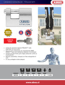Candado Serie 98TI 90mm Multipunto Alta Seguridad