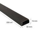 Canaleta Pvc Cafe 40Mm X 16Mm X 2000Mm