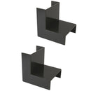 Accesorio Canaleta 20X10 Mm Cafe Angulo Interno, 2 Unidades