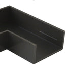 Accesorio Canaleta 20X10 Mm Cafe Angulo Plano, 2 Unidades