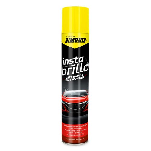 Cera Aerosol Instabrillo Para Auto Brillo Y Proteccion 480 Ml