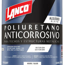 Anticorrosivo Techos Y Estructuras Metalicas Tarro 0.25 Galon(Es) Mate Negro