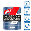 Anticorrosivo Techos Y Estructuras Metalicas Tarro 0.25 Galon(Es) Mate Rojo