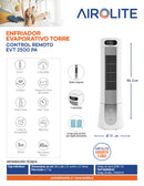 ENFRIADOR AIROLITE EVT-2500 PA