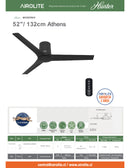VENTILADOR DE TECHO HUNTER ATHENS