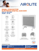 CONVECTOR ELECTRICO DIGITAL WIFI 750W