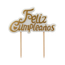 Vela Feliz Cumpleaños Dorado Nobel Gift