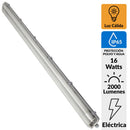 Equipo Led Estanco 2X16W 120 Cm Luz Calida