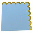 Servilleta Celeste Pastel 25 X 25 Cm 6 Unidades Big Party
