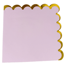 Servilleta Rosado Pastel 25 X 25 Cm 6 Unidades Big Party