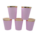 Vaso Papel Rosado Pastel 210 Cc 6 Unidades Big Party