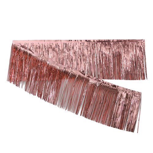 Guirnalda Flecos 300 X 30 Cm Rose Gold Big Party