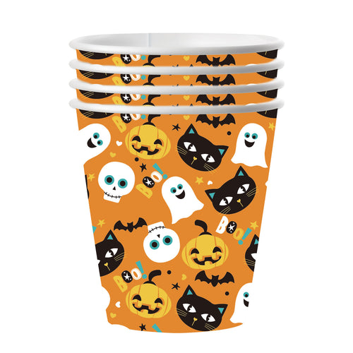 Vaso Papel 270 Cc Halloween 6 Unidades Big Party