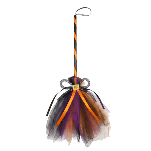 Adorno Escoba Halloween 48 Cm Big Party