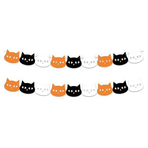 Guirnalda Gatos Halloween 360 Cm Big Party