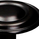 Pomo 33Mm Zamak Negro Mate