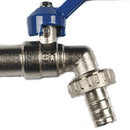 Llave Jardin Bola He 3/4 Azul