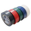Cinta Aislante Colores 19 Mm X 10 M Set 5 Unidades