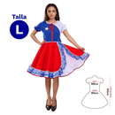 Vestido Huasa Chinita Bandera L Fiestamania