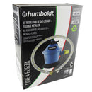 Kit Regulador Gas Baja Presion Flexible 3/ 8"X1/ 2" Doble Seguridad