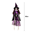 Brujita Morada Colgante 40 Cm Unidad Big Party