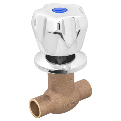 Llave De Paso Campana 1/2" So Bronce
