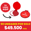 Espejo Economico De Bolsillo ( Rojo, Impresion Full Color)