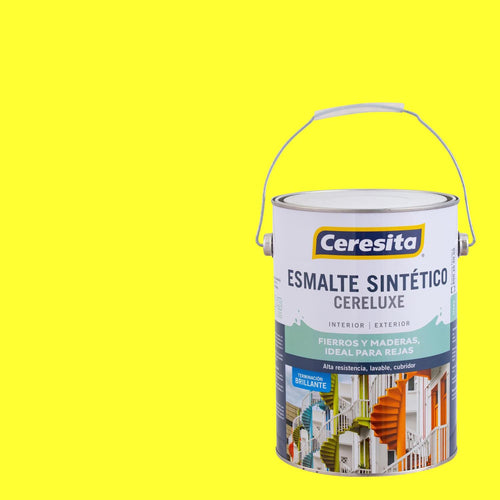 Esmalte Sintetico 1 Galon(Es) Brillante Amarillo Limon