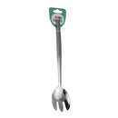Tenedor Servir Inoxidable 25 Cm Plateado