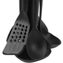 Set 6 Utensilios Con Base Silver Nylon