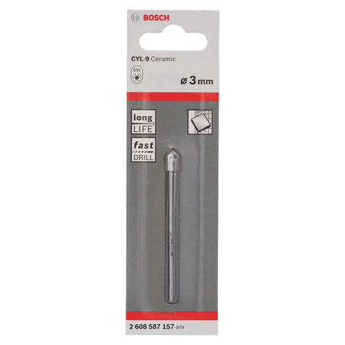 Broca Para Ceramica Y Azulejos 3 Mm