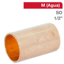 Copla Cobre So 1/2" 1U